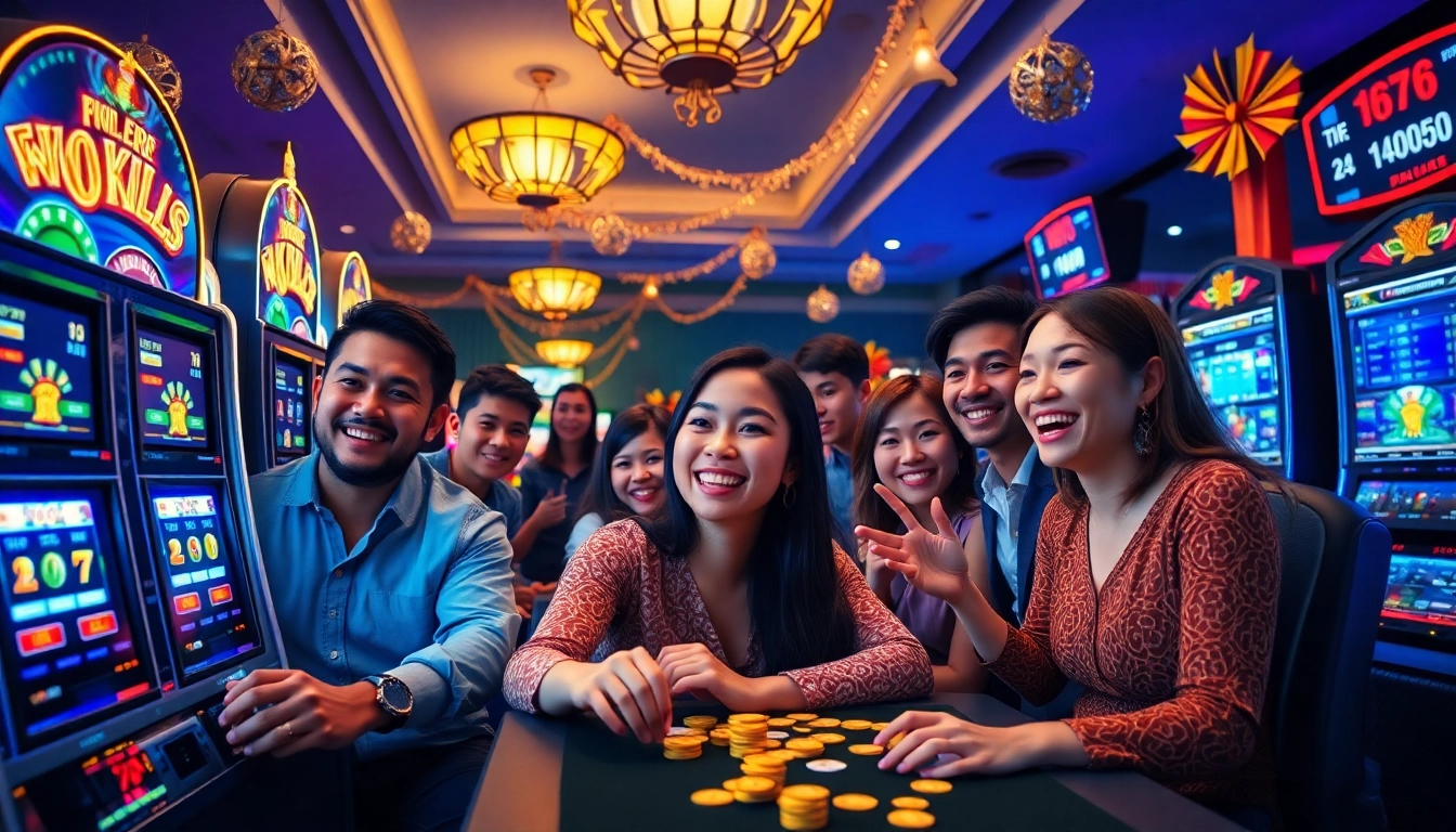 Experience the excitement of gaming at tk88win.live, featuring diverse casino games and vibrant atmosphere.