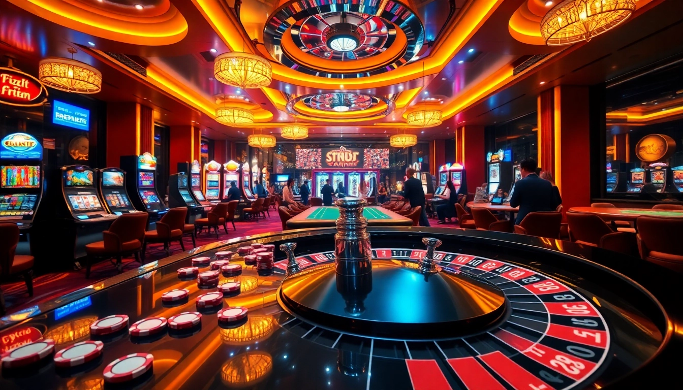 Players enjoy a vibrant casino experience at ee88win.net, showcasing poker chips and roulette excitement.