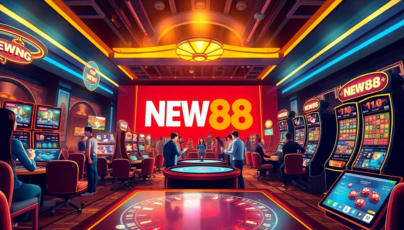 Discover exciting online gaming at new88go.com with immersive casino experiences and vibrant colors.