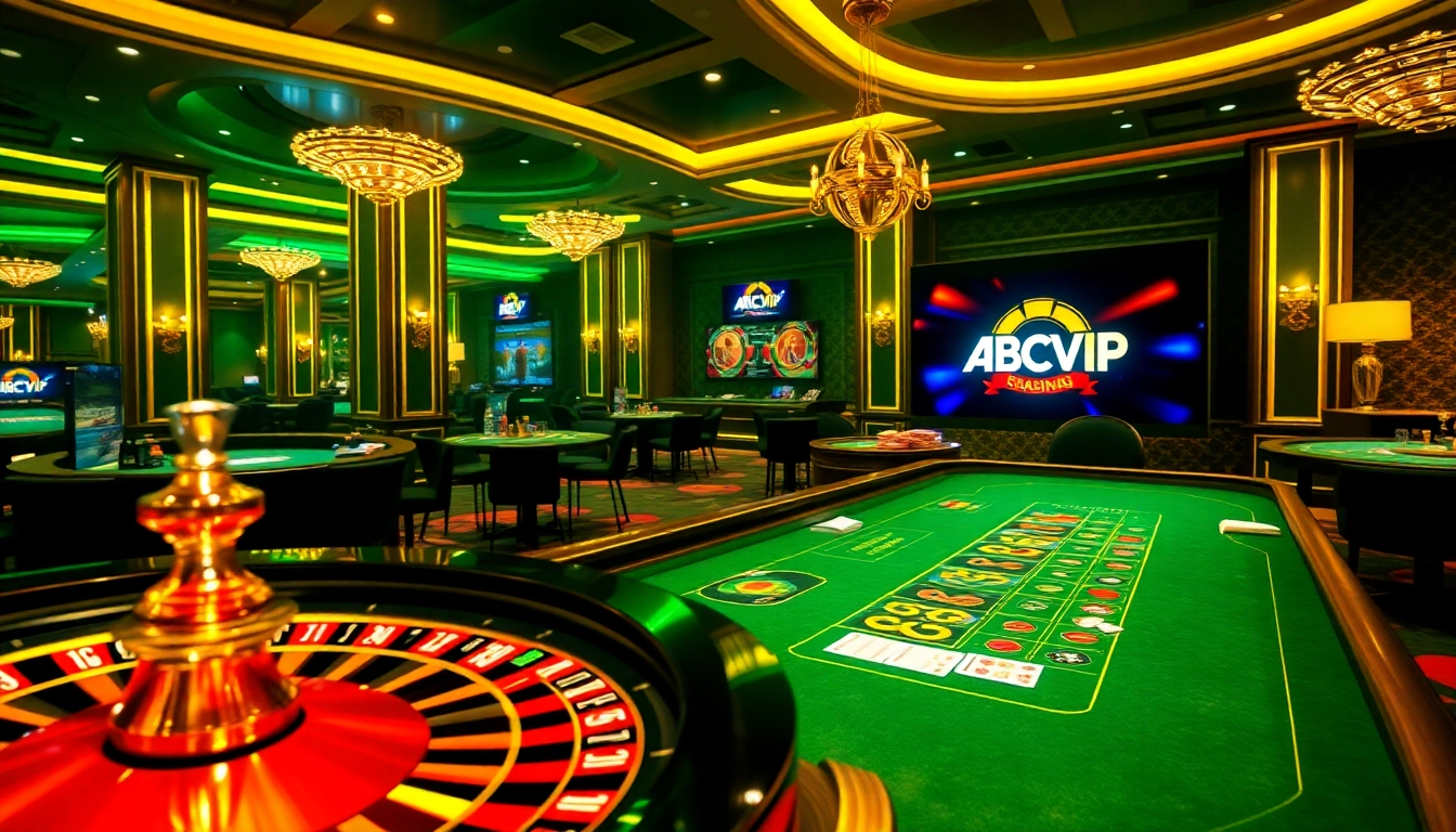 Experience thrilling gaming at abcvip online casino with vibrant tables and unique betting features.